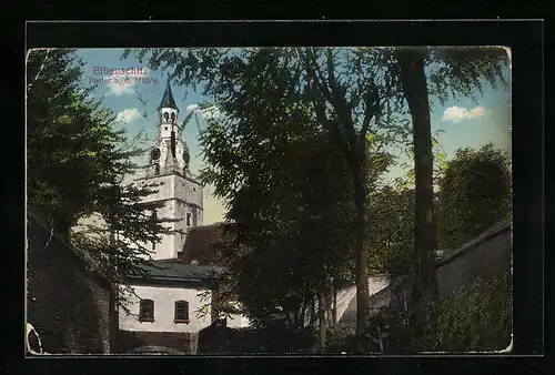 AK Eibenschitz, Partie an der Mühle