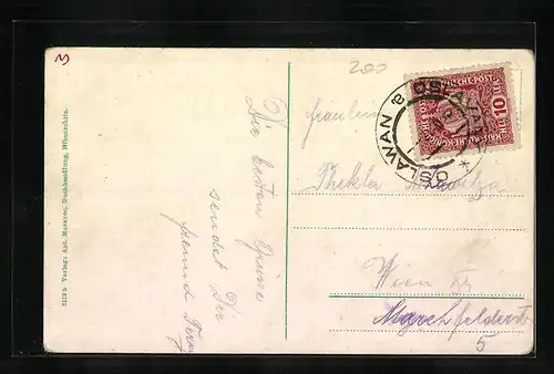 AK Eibenschitz, Partie an der Mühle