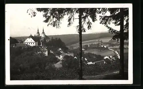 AK Vranov, Mor. Svycarsko, Panorama, Kostel