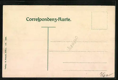 AK Sloup /Mähr. Schweiz, Ortsansicht mit Kirche aus der Ferne