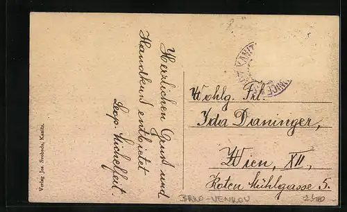 AK Kanitz, Totalansicht mit Kirche