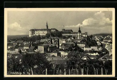 AK Nikolsburg, Schloss im Zentrum