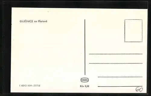 AK Olesnice na Morave, Panorama