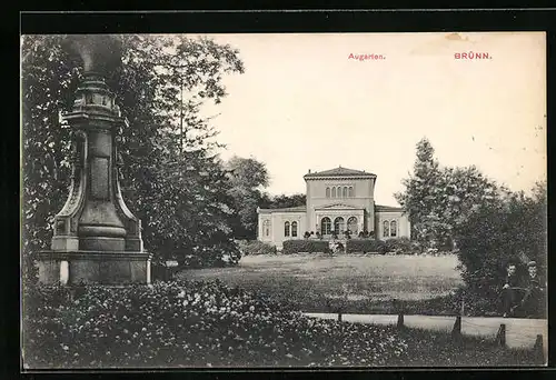 AK Brünn / Brno, Augarten