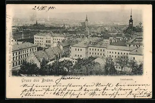 AK Brünn / Brno, Panorama