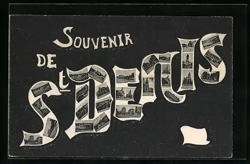 AK St. Denis, Teilansichten der Stadt