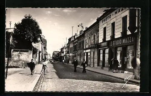 AK Noisy-le-Sec, Rue Jean-Jaures