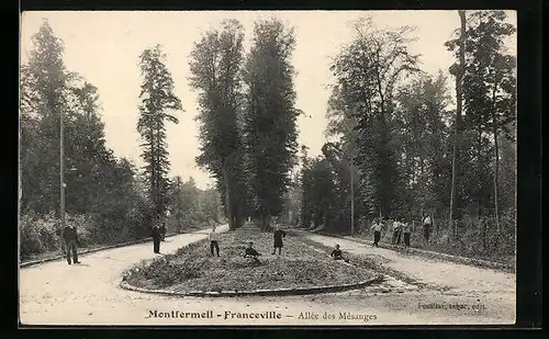 AK Montfermeil, Franceville, Allée des Mésanges