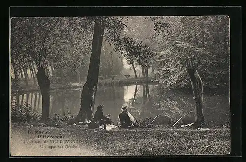 AK Pittoresque, La Marne