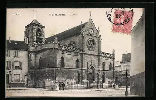 AK Montreuil, L`Eglise