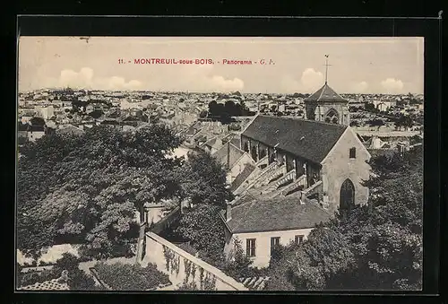 AK Montreuil-sous-Bois, Panorama