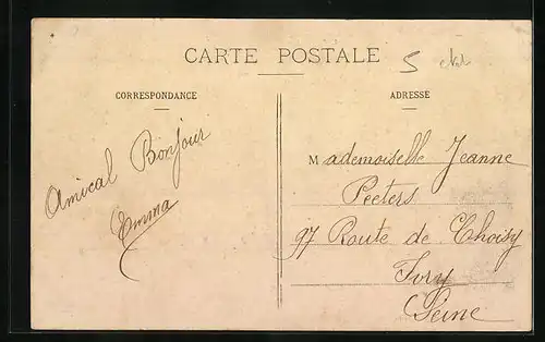 AK Montfermeil-Les Coudreaux, Avenue Pasteur