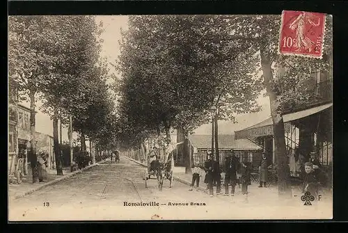 AK Romainville, Avenue Braza