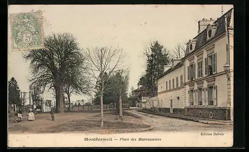 AK Montfermeil, Place des Marronniers