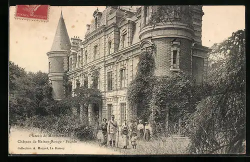 AK Montfermeil, Château de Maison-Rouge, Facade