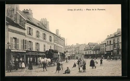 AK Livry, Place de la Fontaine