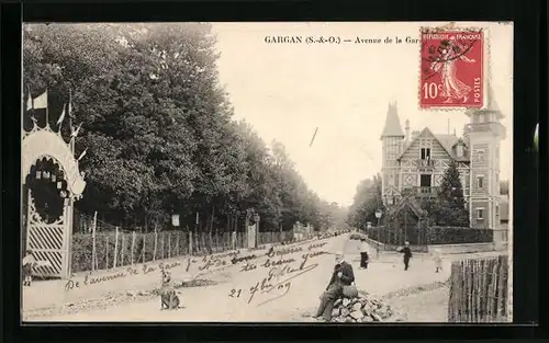 AK Gargan, Avenue de la Gare