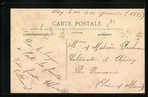 AK Noisy-le-Sec, Le Boulevard Gambetta