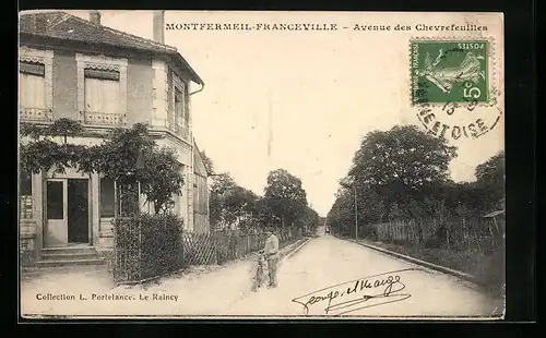 AK Montfermeil-Franceville, Avenue des Chevrefeuilles