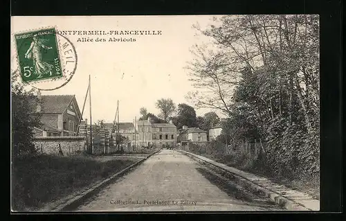 AK Montfermeil-Franceville, Allée des Abricots