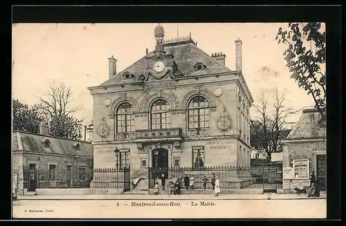 AK Montreuil-sous-Bois, La Mairie