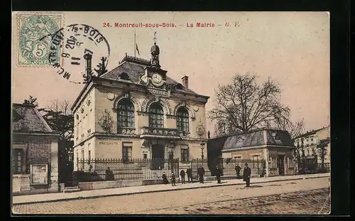 AK Montreuil-sous-Bois, La Mairie