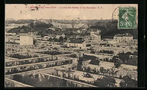 AK Montreuil-sous-Bois, Les Clos des Pêches et les Carrières