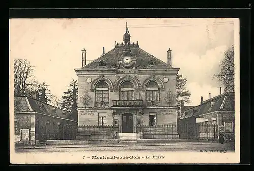 AK Montreuil-sous-Bois, La Mairie