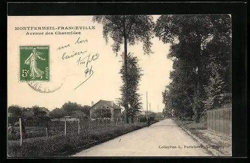 AK Montfermeil-Franceville, Avenue des Chramilles