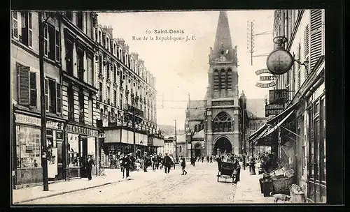 AK Saint-Denis, Rue de la République