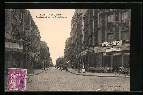 AK Noisy-Le-Sec, Boulevard de la République