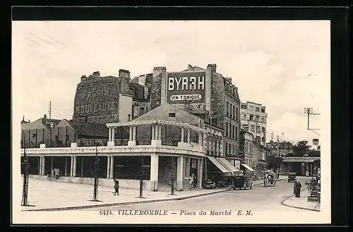 AK Villemomble, Place du Marché