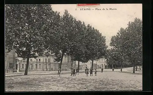 AK Stains, Place de la Mairie