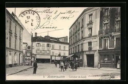 AK Aubervilliers, Carrefour du Landy