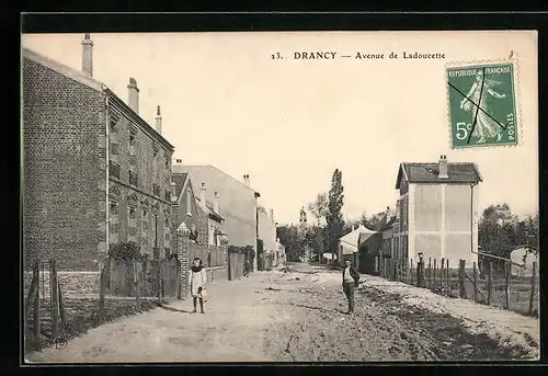 AK Drancy, Avenue de Ladoucette