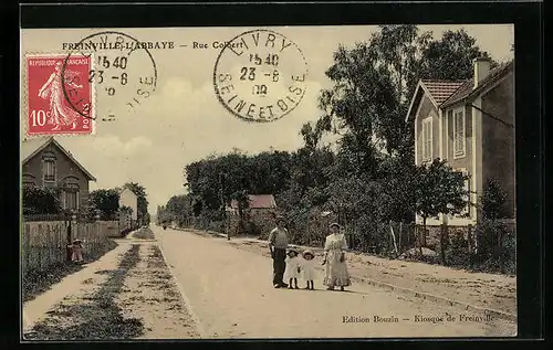 AK Freinville-l`Abbaye, Rue Colbert