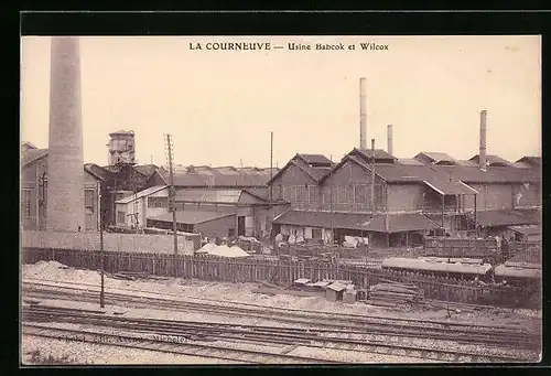 AK La Courneuve, Usine Babcok et Wilcox