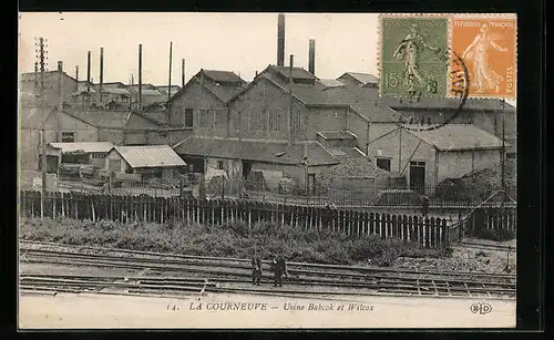 AK La Courneuve, Usine Babcok et Wilcox