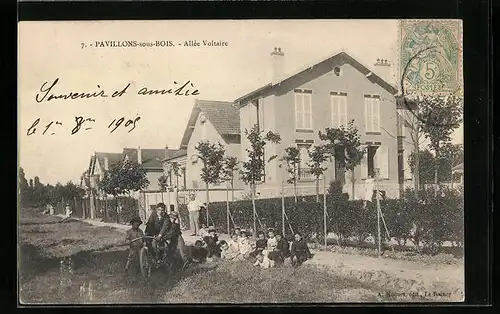 AK Pavillons-sous-Bois, Allée Voltaire