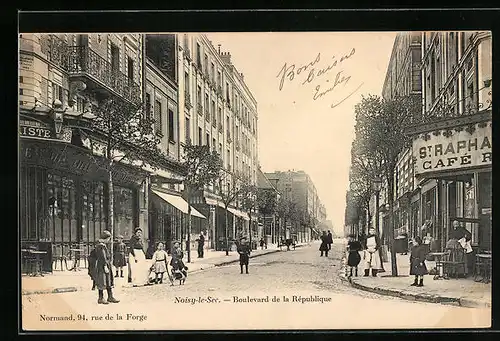 AK Noisy-le-Sec, Boulevard de la République