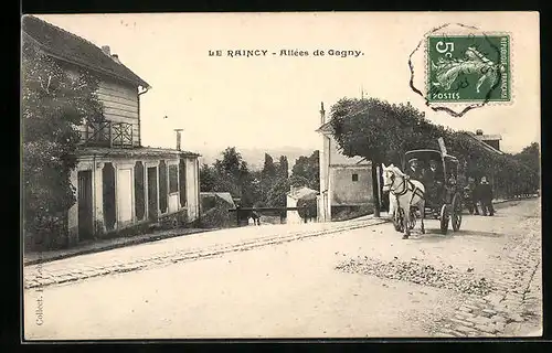 AK Le Raincy, Allées de Gagny