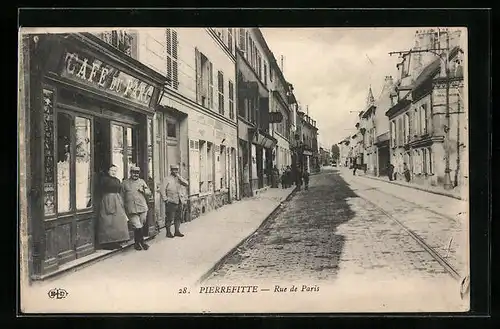 AK Pierrefitte, Rue de Paris