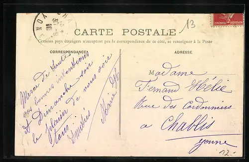 AK Villemonble, Carrefour et Rue Saint-Louis