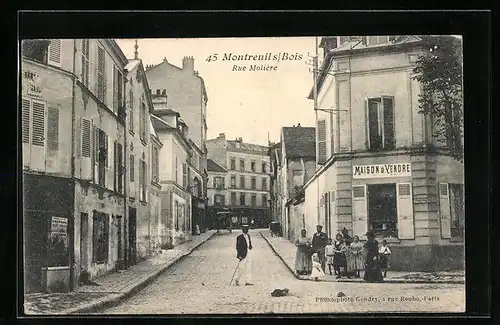 AK Montreuil-sous-Bois, Rue Molière