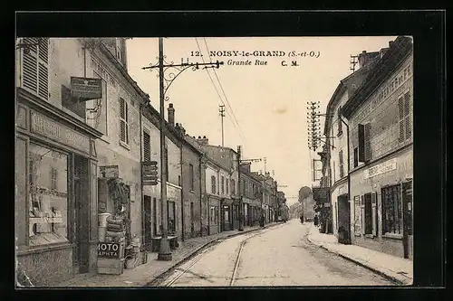 AK Noisy-le-Grand, Grande Rue