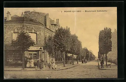 AK Noisy-le-Sec, Boulevard Gambetta