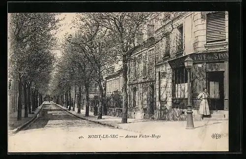 AK Noisy-le-Sec, Avenue Victor-Hugo