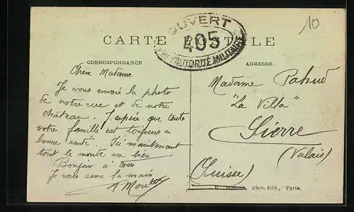 AK Aubervilliers, La Rue Solferino