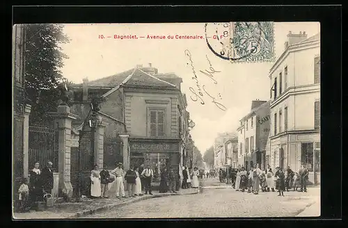 AK Bagnolet, Avenue du Centenaire