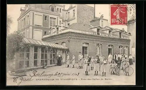 AK Villepinte, Sanatorium, Prés des Salles de Bains